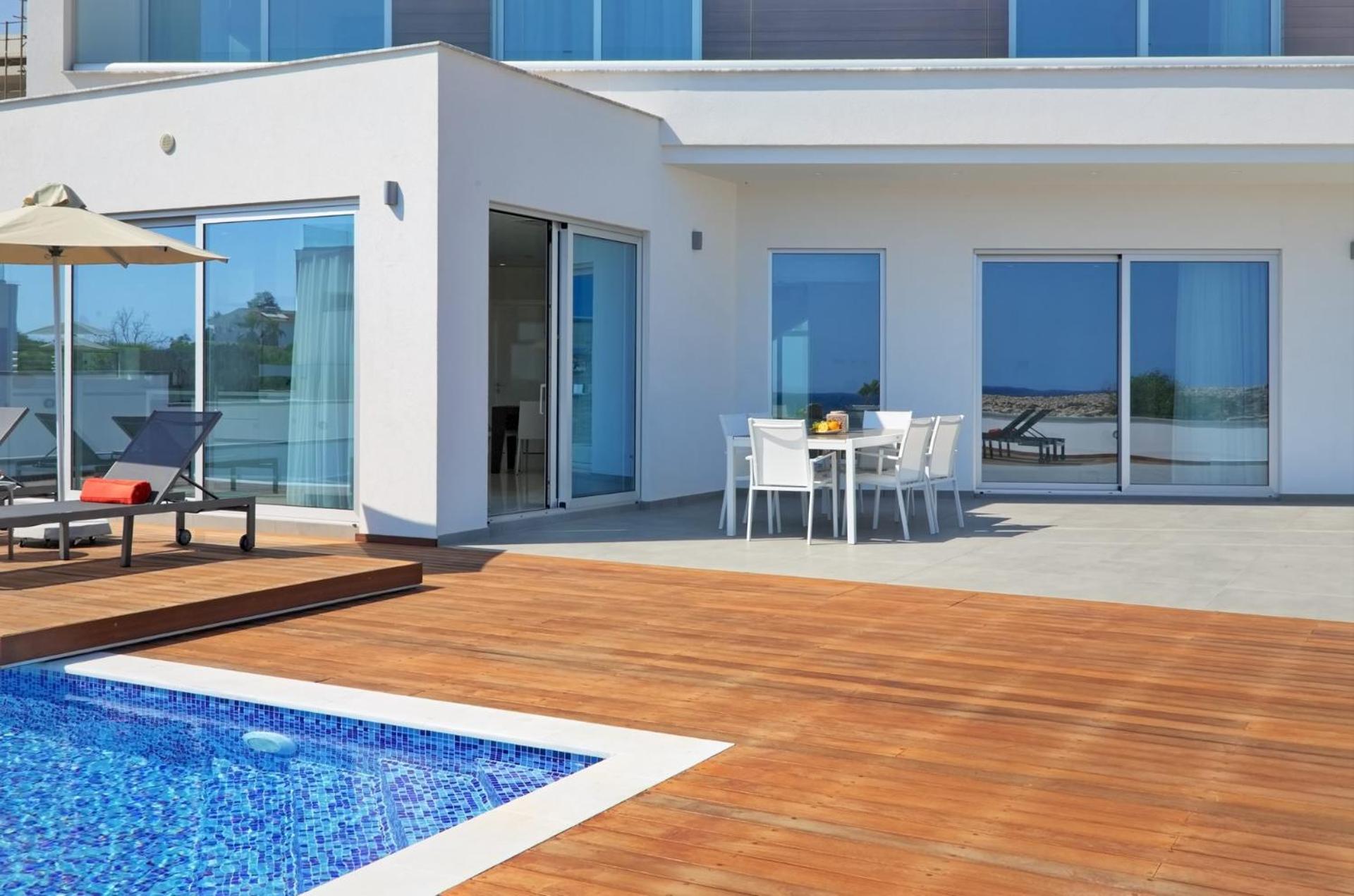 Beachfront Luxury Villa Idania Agia Napa Buitenkant foto