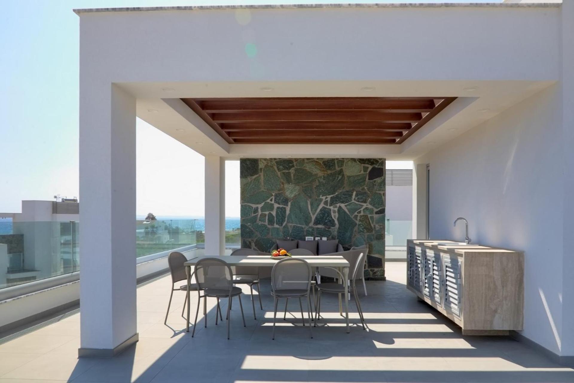 Beachfront Luxury Villa Idania Agia Napa Buitenkant foto