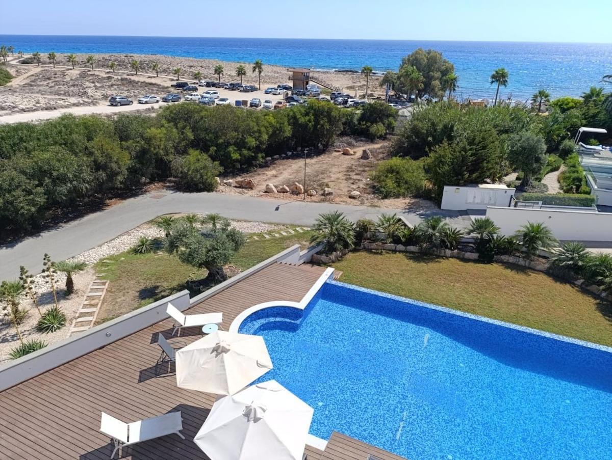 Beachfront Luxury Villa Idania Agia Napa Buitenkant foto